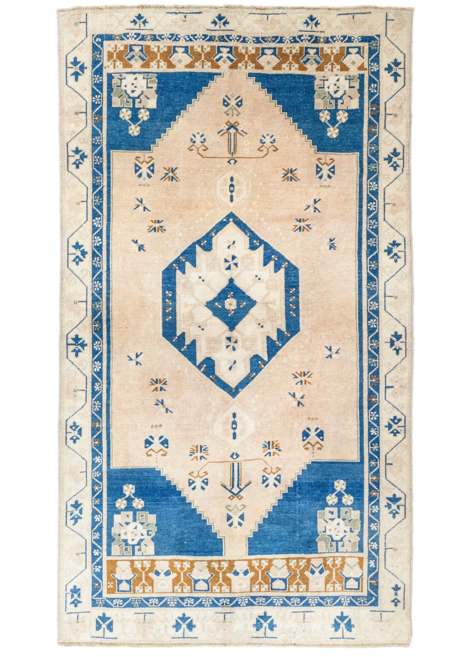 Soho Antiq-Oylum El Dokuma Rustik Anadolu Halısı 130x236 Cm-Halı-1-Milagron.com