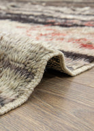 Soho Antiq-Paiva Floral Abrajlı El Dokuma Shaggy Halı 231x272 Cm-Halı-5-Milagron.com