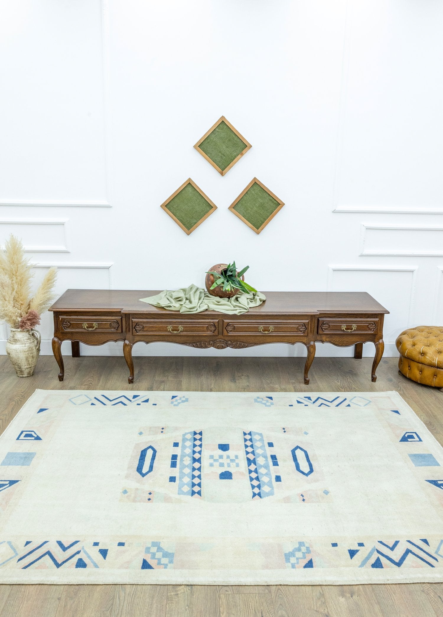 Soho Antiq-Pendiya Rustik Tasarımlı El Dokuma Halı 171x243 Cm-Halı-2-Milagron.com