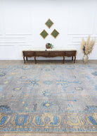 Soho Antiq-Pepuza El Dokuması Etnik Desenli Uşak Halısı 303x423 Cm-Halı-2-Milagron.com