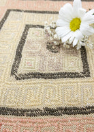 Soho Antiq-Perni Geometrik Halı Motifli Duvar çerçevesi 70x50 Cm-Halı-3-Milagron.com