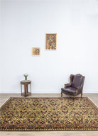 Soho Antiq-Pomelon Floral Desenli El Dokuma Köy Halısı 224x343 Cm-Halı-2-Milagron.com