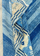 Soho Antiq-Ravil Modern Abrajlı El Dokuma Mavi Halı 178x230 Cm-Halı-6-Milagron.com