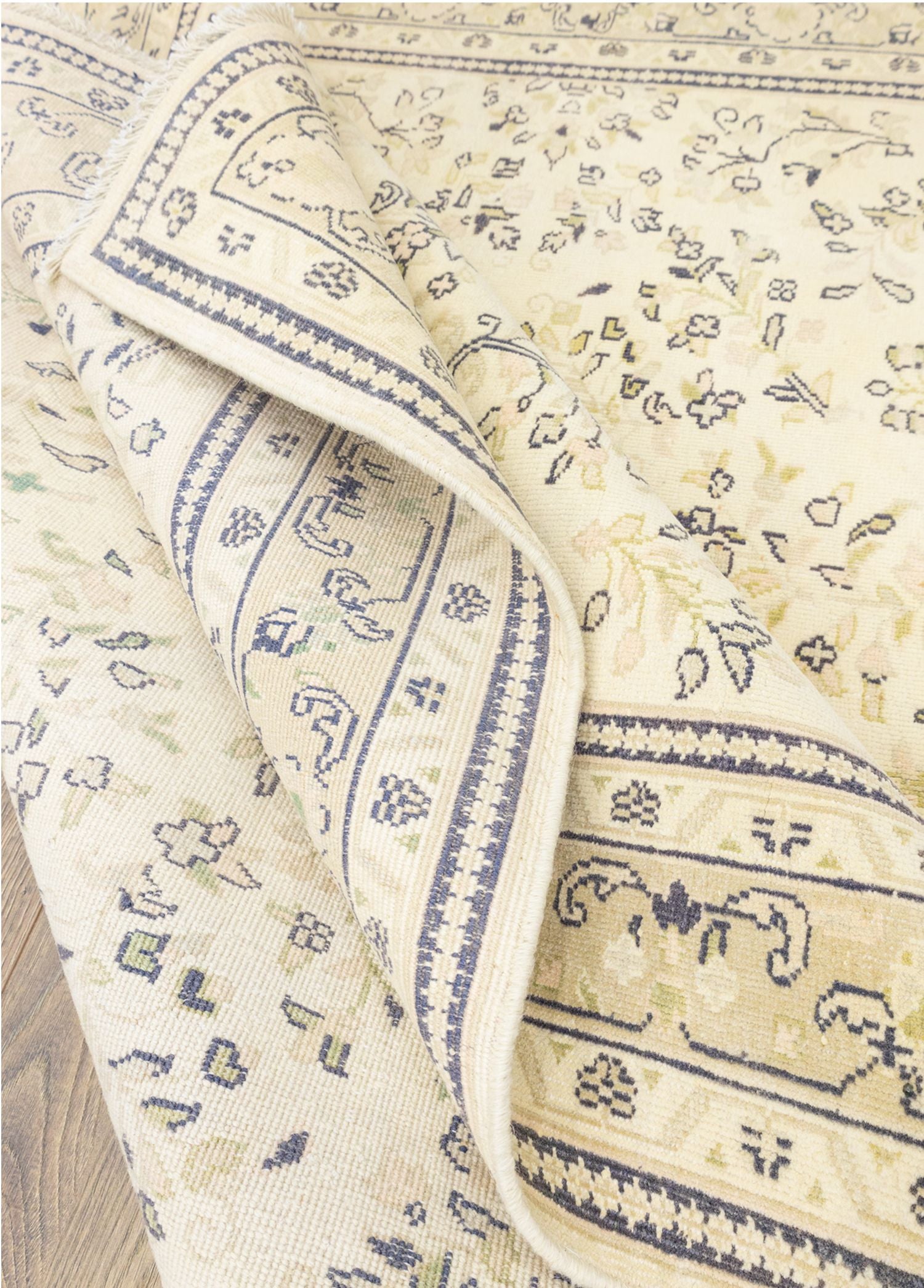 Soho Antiq-Razavi Floral Desenli El Dokuma İran Halısı 183x257 Cm-Halı-6-Milagron.com