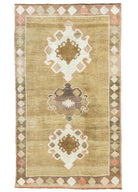 Soho Antiq-Royal El Dokuma Kahverengi Yün Kars Halısı 175x312 Cm-Halı-1-Milagron.com