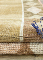 Soho Antiq-Royal El Dokuma Kahverengi Yün Kars Halısı 175x312 Cm-Halı-4-Milagron.com