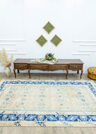 Soho Antiq-Samir Rustik Tasarımlı El Dokuma Yün Halı 198x292 Cm-Halı-2-Milagron.com