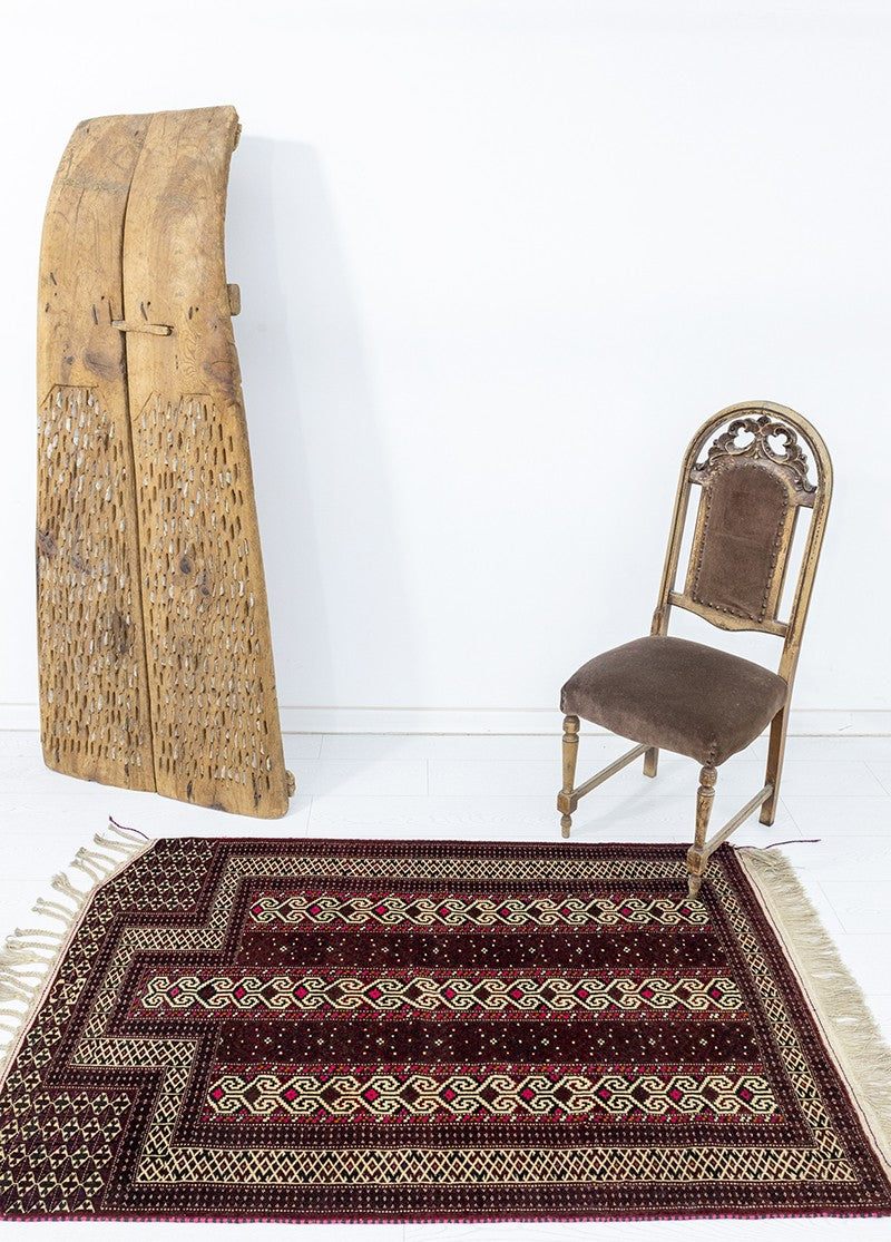 Soho Antiq-Sandara Vintage Etnik Yün Halı 107x157 Cm-Halı-2-Milagron.com