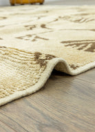 Soho Antiq-Sandine İlkel Tasarımlı El Dokuma Kendir Halı 242x332 Cm-Halı-5-Milagron.com