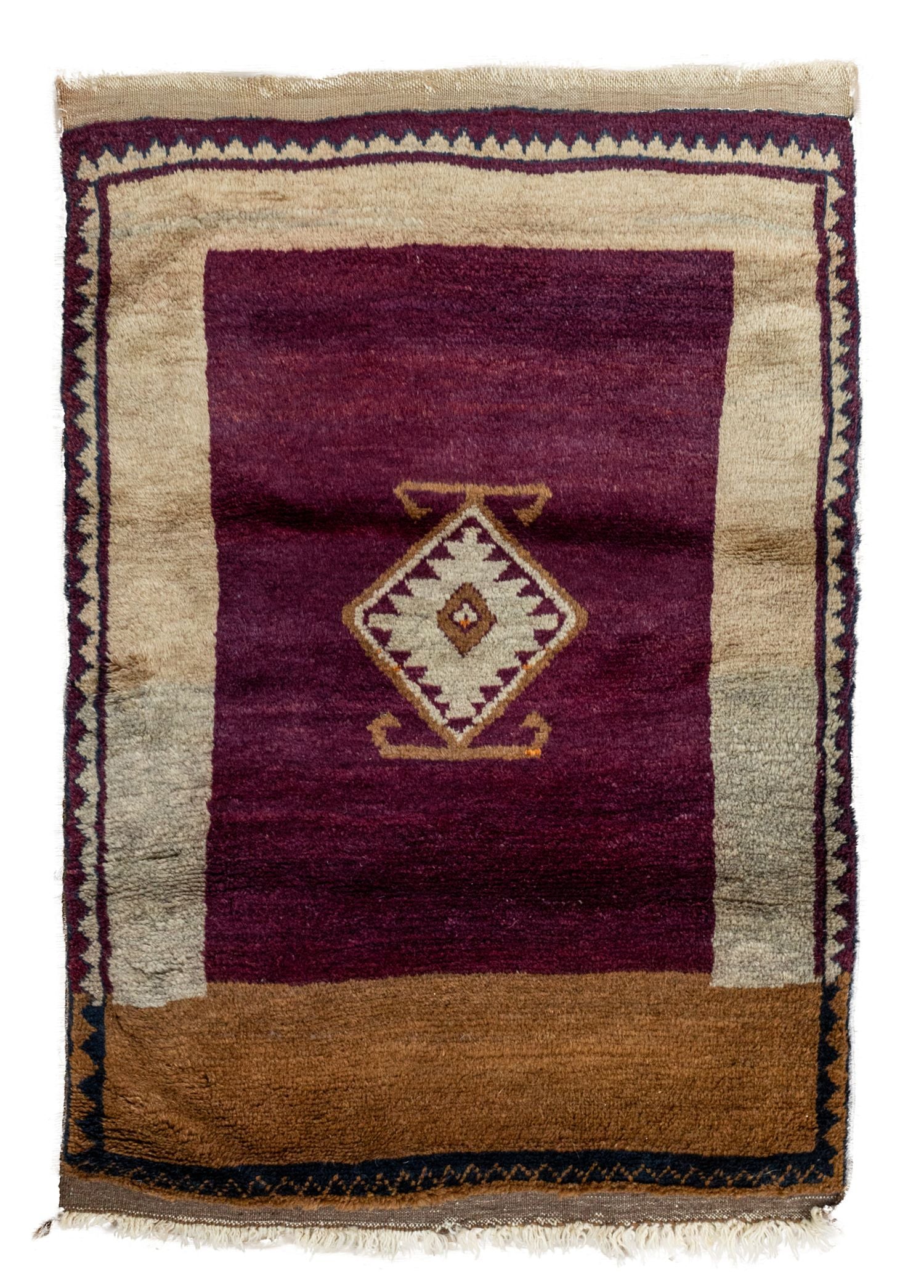 Soho Antiq-Selvan İlkel Desenli Shaggy Tarz Halı 119x164 Cm-Halı-1-Milagron.com