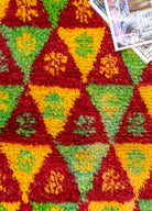 Soho Antiq-Seva Geometrik Desenli Dekoratif Tülü Halı 122x211 Cm-Halı-3-Milagron.com