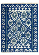 Soho Antiq-Siyurgal İlkel Desenli El Dokuma Yün Kilim 154x194 Cm-Halı-1-Milagron.com