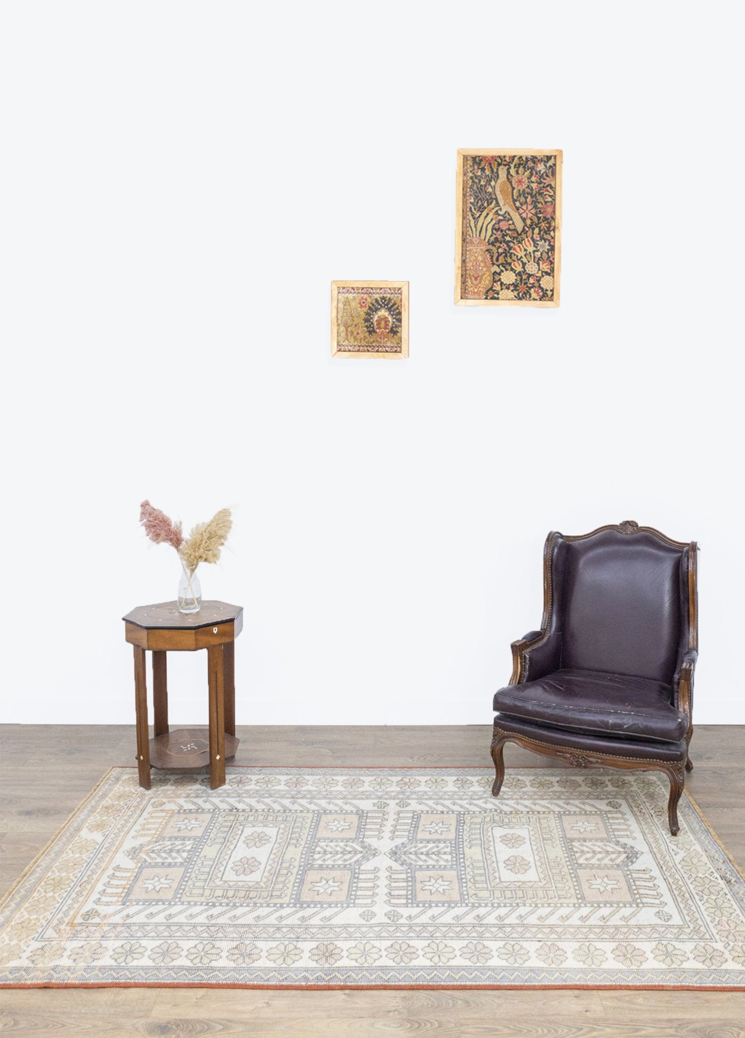 Soho Antiq-Sukhrat İlkel Motifli El Dokuması Yün Halı 141x243 Cm-Halı-2-Milagron.com