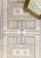 Soho Antiq-Sukhrat İlkel Motifli El Dokuması Yün Halı 141x243 Cm-Halı-3-Milagron.com