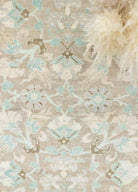 Soho Antiq-Sungur Floral Desenli Yün Karaman Halısı 153x232 Cm-Halı-3-Milagron.com