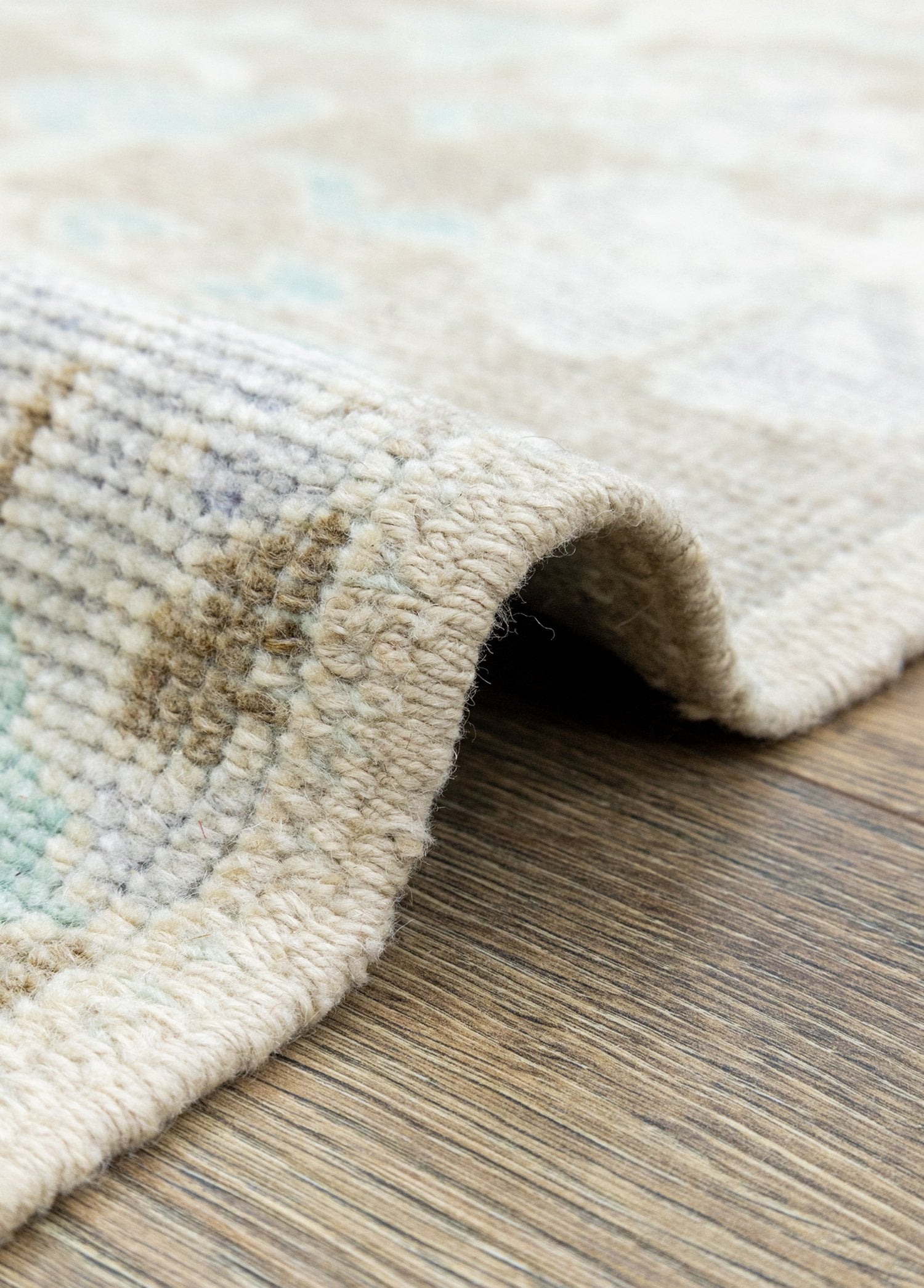 Soho Antiq-Sungur Floral Desenli Yün Karaman Halısı 153x232 Cm-Halı-5-Milagron.com