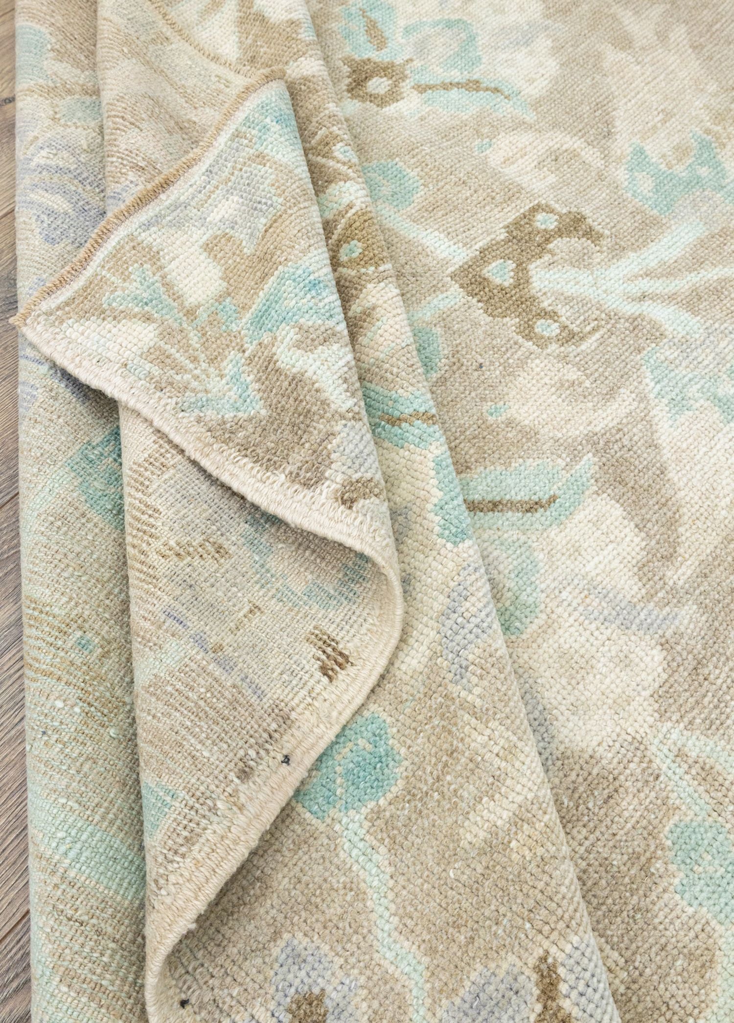 Soho Antiq-Sungur Floral Desenli Yün Karaman Halısı 153x232 Cm-Halı-6-Milagron.com