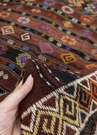 Soho Antiq-Tamilla Etnik Desenli El Dokuma Cicim Kilim 204x375 Cm-Halı-4-Milagron.com