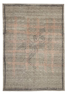 Soho Antiq-Tan Tan El Dokuma Modern Figürlü Yün Halı 281x382 Cm-Halı-1-Milagron.com