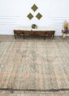 Soho Antiq-Tan Tan El Dokuma Modern Figürlü Yün Halı 281x382 Cm-Halı-2-Milagron.com