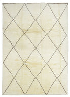 Soho Antiq-Tanca El Dokuması Morocco Tarzı Yün Halı 276x378 Cm-Halı-1-Milagron.com