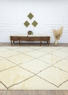 Soho Antiq-Tanca El Dokuması Morocco Tarzı Yün Halı 276x378 Cm-Halı-2-Milagron.com