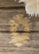 Soho Antiq-Terra İlkel Desenli El Dokuma Tülü Halı 107x186 Cm-Halı-3-Milagron.com