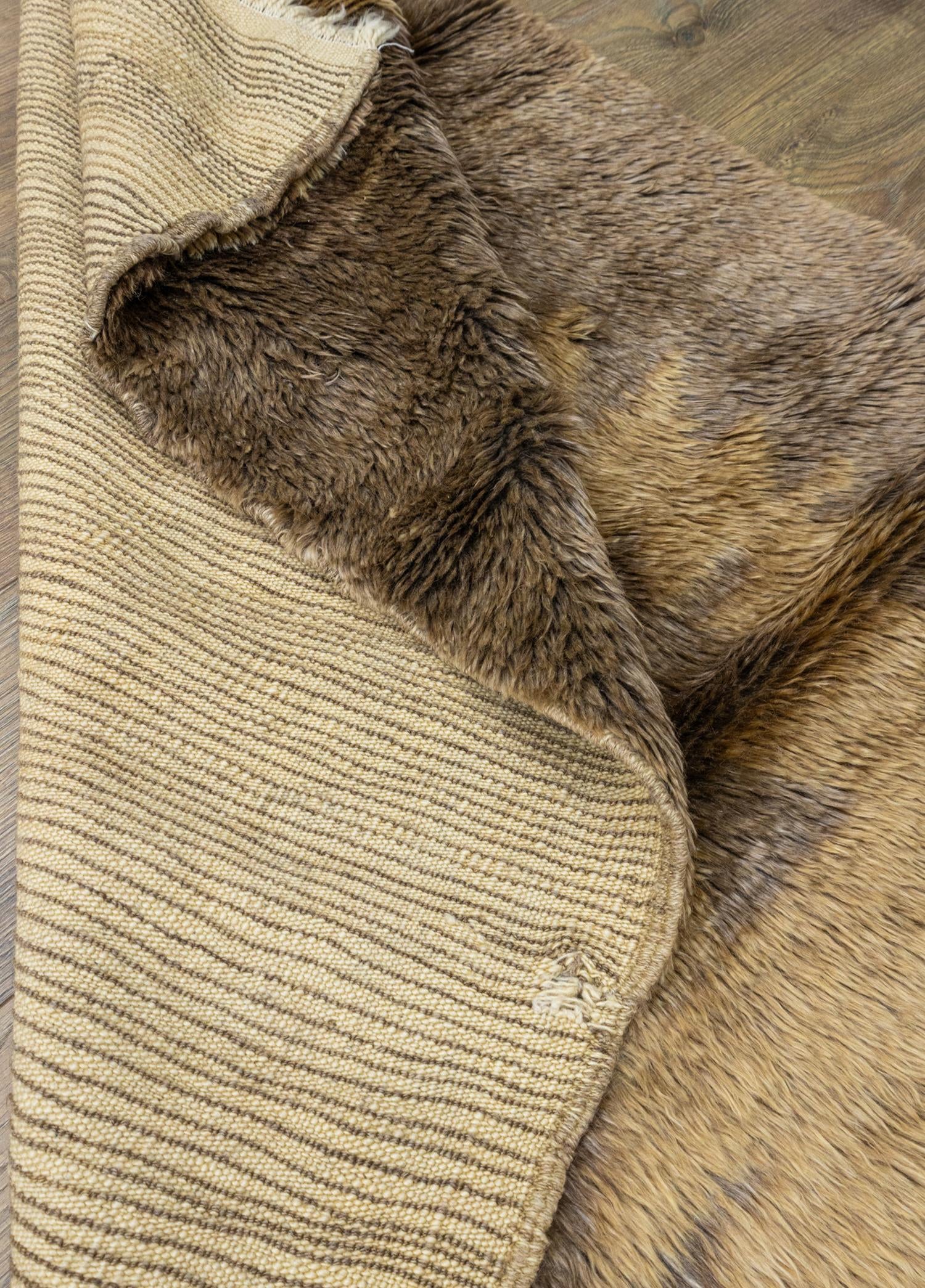 Soho Antiq-Terra İlkel Desenli El Dokuma Tülü Halı 107x186 Cm-Halı-6-Milagron.com