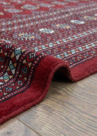 Soho Antiq-Tılla Geleneksel Türkmen Desenli El Dokuma Türkmen Halısı 365x555 Cm-Halı-5-Milagron.com