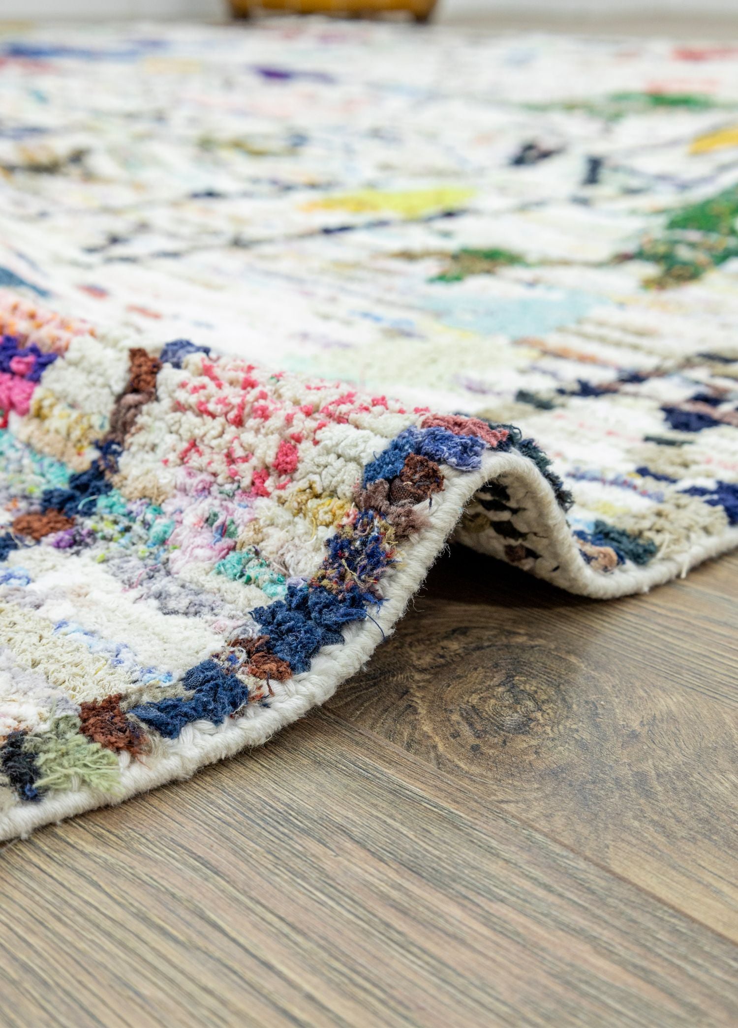 Soho Antiq-Timer İlkel Figürlü Renkli El Dokuma Halı 273x403 Cm-Halı-5-Milagron.com