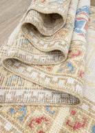 Soho Antiq-Tıraz Bordür Desenli El Dokuma Uşak Yolluk 81x408 Cm-Halı-6-Milagron.com