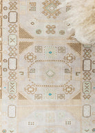 Soho Antiq-Tivka Rustik Desenli El Dokuma Yün Halı 144x268 Cm-Halı-3-Milagron.com