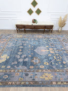 Soho Antiq-Tove İlkel Figürlü Modern Uşak Yün Halı 310x412 Cm-Halı-2-Milagron.com