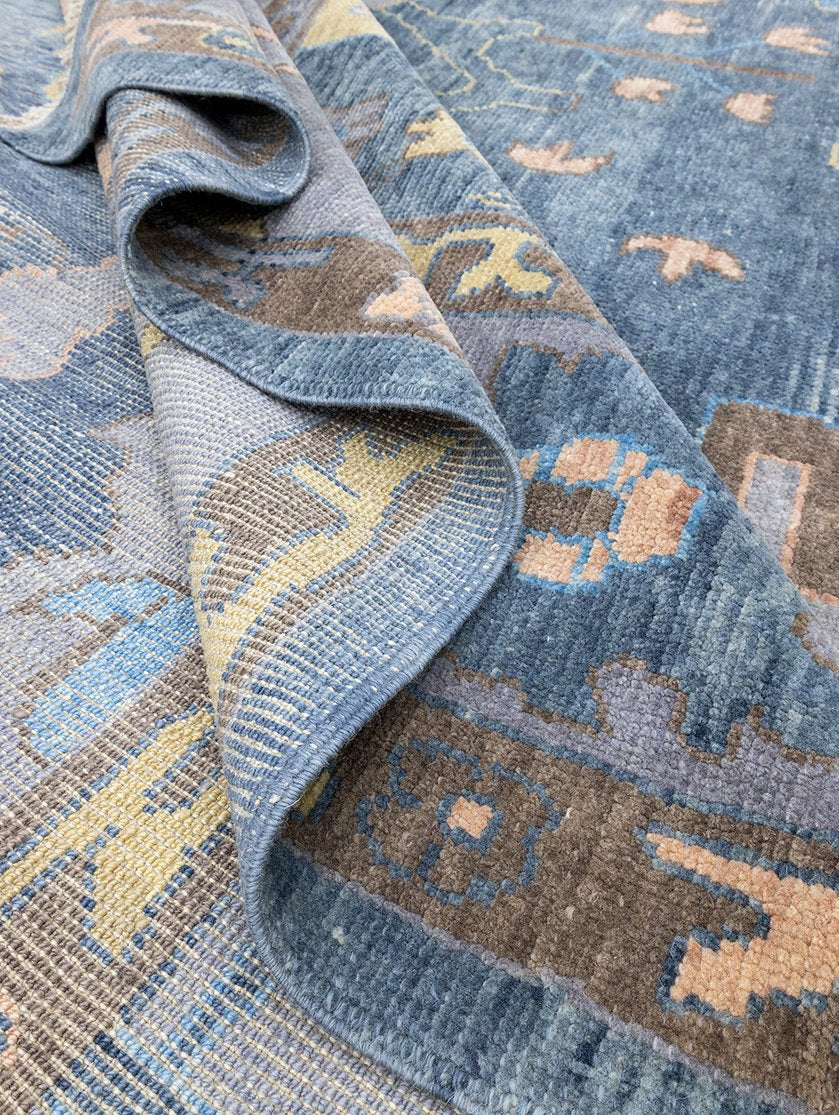 Soho Antiq-Tove İlkel Figürlü Modern Uşak Yün Halı 310x412 Cm-Halı-5-Milagron.com