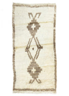 Soho Antiq-Tozgun İlkel Desenli El Dokuma Tülü Halı 95x191 Cm-Halı-1-Milagron.com