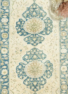 Soho Antiq-Tunay Floral Desenli El Dokuma Yün Halı 167x354 Cm-Halı-3-Milagron.com