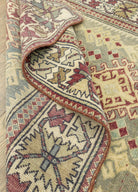 Soho Antiq-Vidar İlkel Desenli El Dokuma Yün Halı 117x178 Cm-Halı-6-Milagron.com