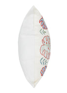 Soho Antiq-Zafir Yaprak Desenli İpek Kırlent 50x50 Cm-Yastık-4-Milagron.com