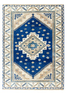 Soho Antiq-Zambak Rustik Desenli El Dokuma Yün Halı 146x201 Cm-Halı-1-Milagron.com