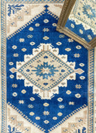 Soho Antiq-Zambak Rustik Desenli El Dokuma Yün Halı 146x201 Cm-Halı-3-Milagron.com