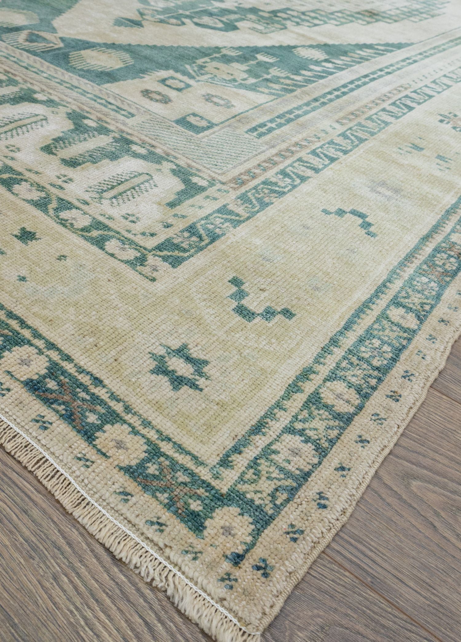 Soho Antiq-Zenge Yöresel Taşpınar Desenli El Dokuma Halı 165x316 Cm-Halı-3-Milagron.com