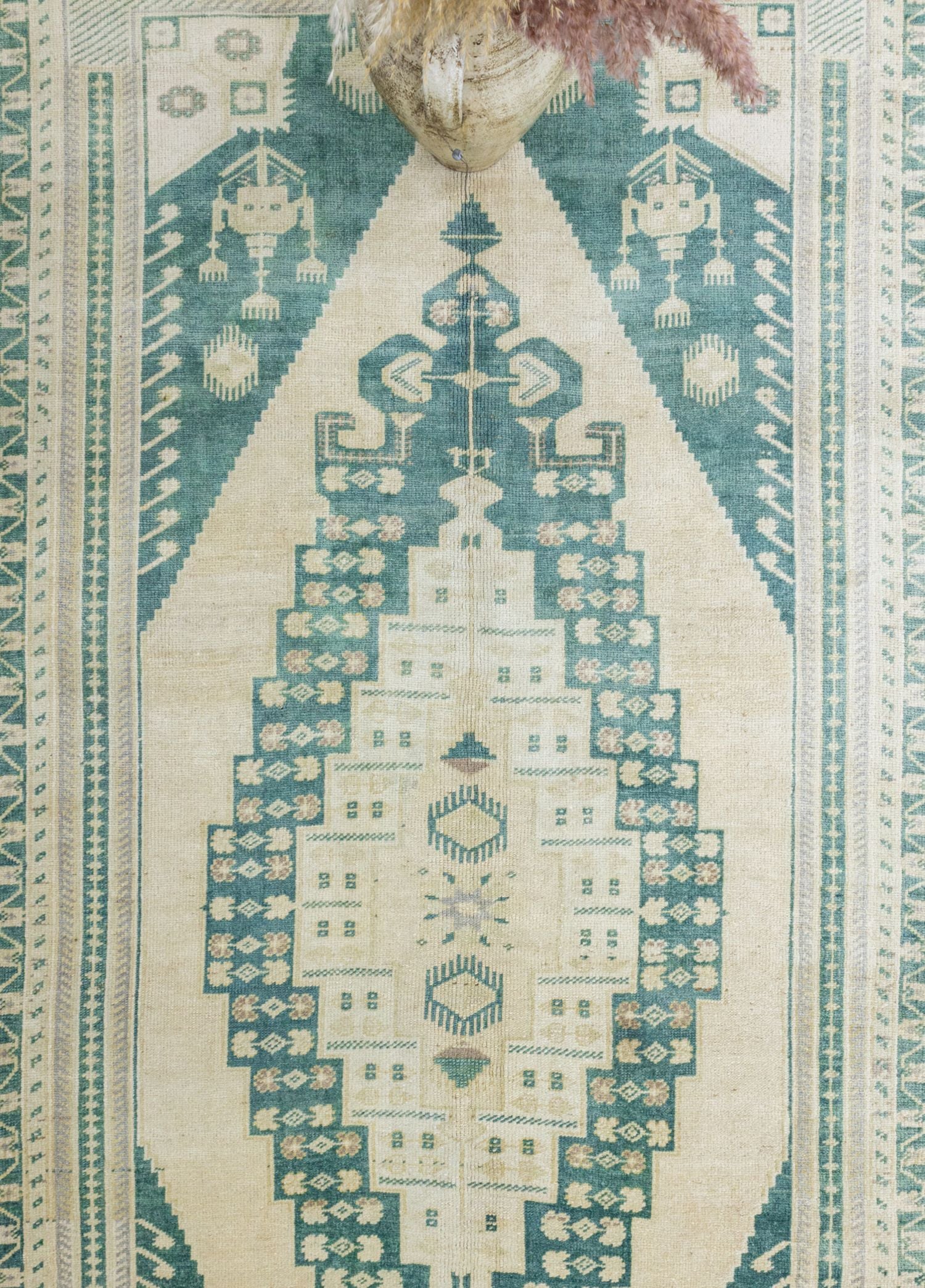 Soho Antiq-Zenge Yöresel Taşpınar Desenli El Dokuma Halı 165x316 Cm-Halı-4-Milagron.com