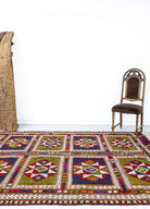 Soho Antiq-Zerda El Dokuması Geometrik Desenli Cicim Kilim 170x290 Cm-Halı-2-Milagron.com
