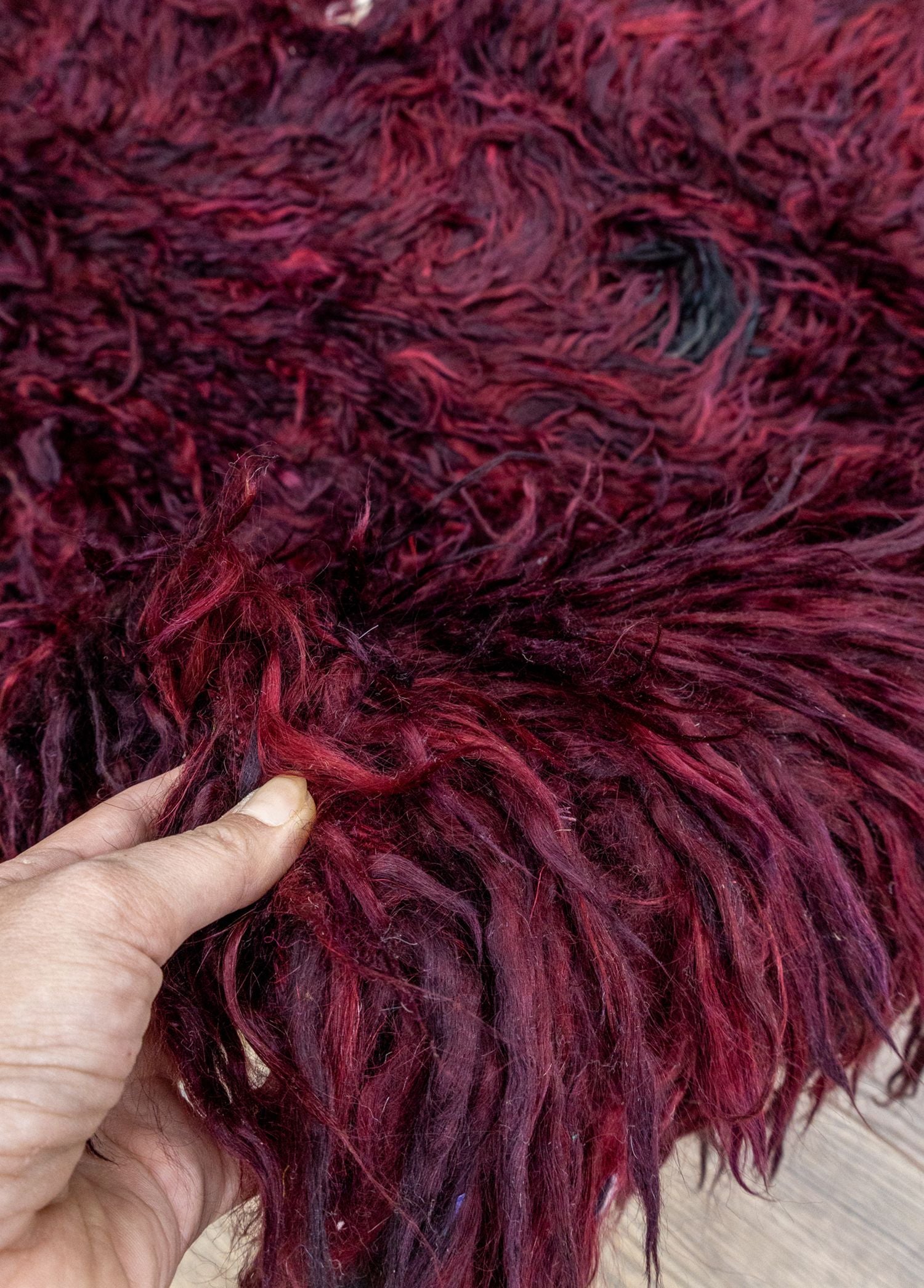 Soho Antiq-Zeta El Dokuması Filikli Tiftik Tülü Halı 119x154 Cm-Halı-4-Milagron.com