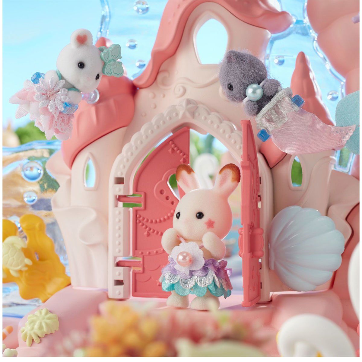 Sylvanian Families-Bebek Denizkızı Şatosu +3 Yaş-Biriktirilebilir Oyuncaklar ve Setleri-3-Milagron.com
