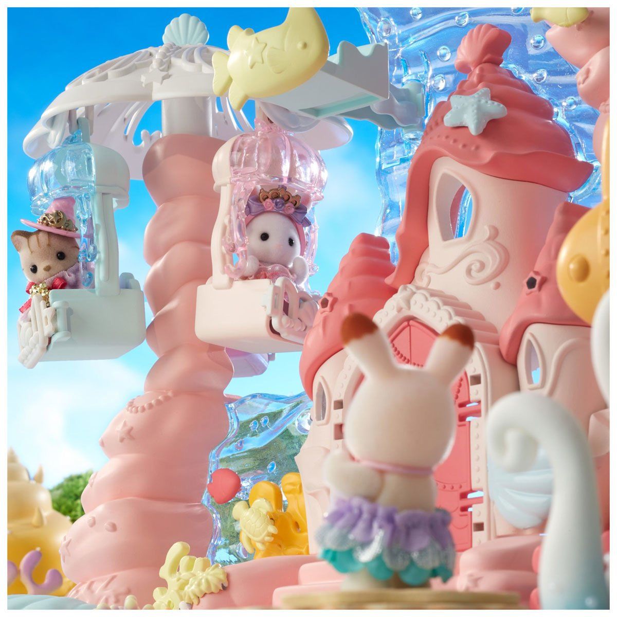 Sylvanian Families-Bebek Denizkızı Şatosu +3 Yaş-Biriktirilebilir Oyuncaklar ve Setleri-4-Milagron.com