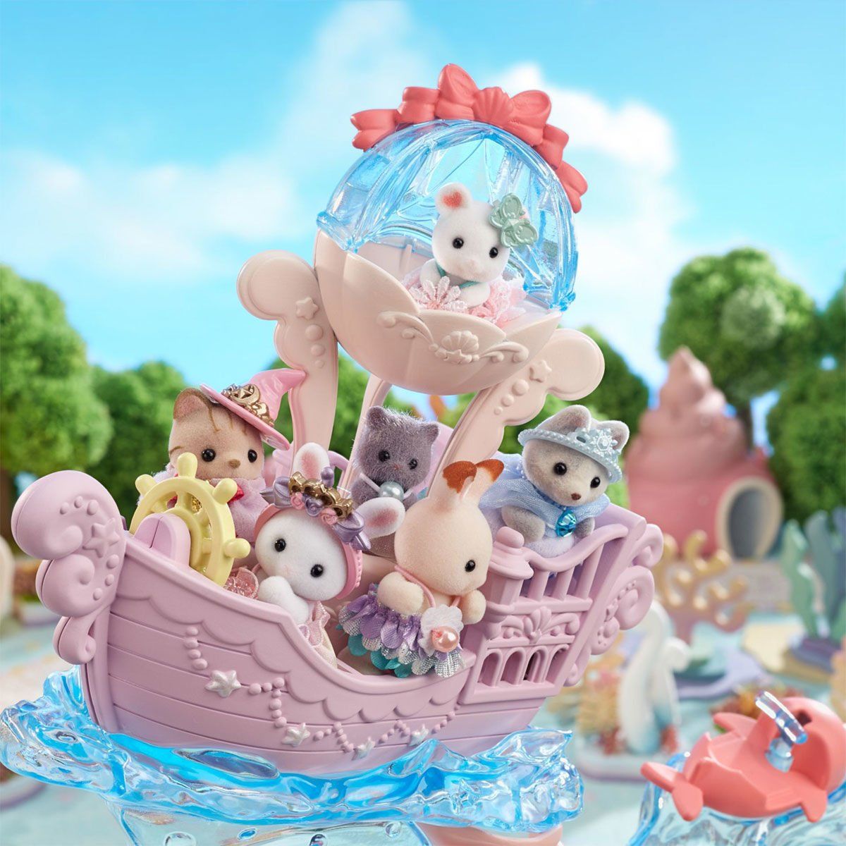 Sylvanian Families-Bebek Denizkızı Şatosu +3 Yaş-Biriktirilebilir Oyuncaklar ve Setleri-5-Milagron.com