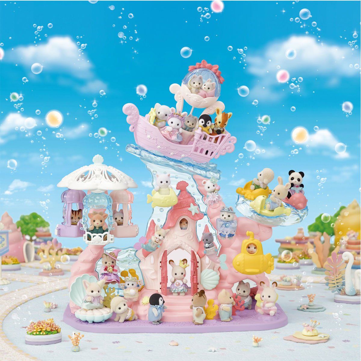 Sylvanian Families-Bebek Denizkızı Şatosu +3 Yaş-Biriktirilebilir Oyuncaklar ve Setleri-6-Milagron.com