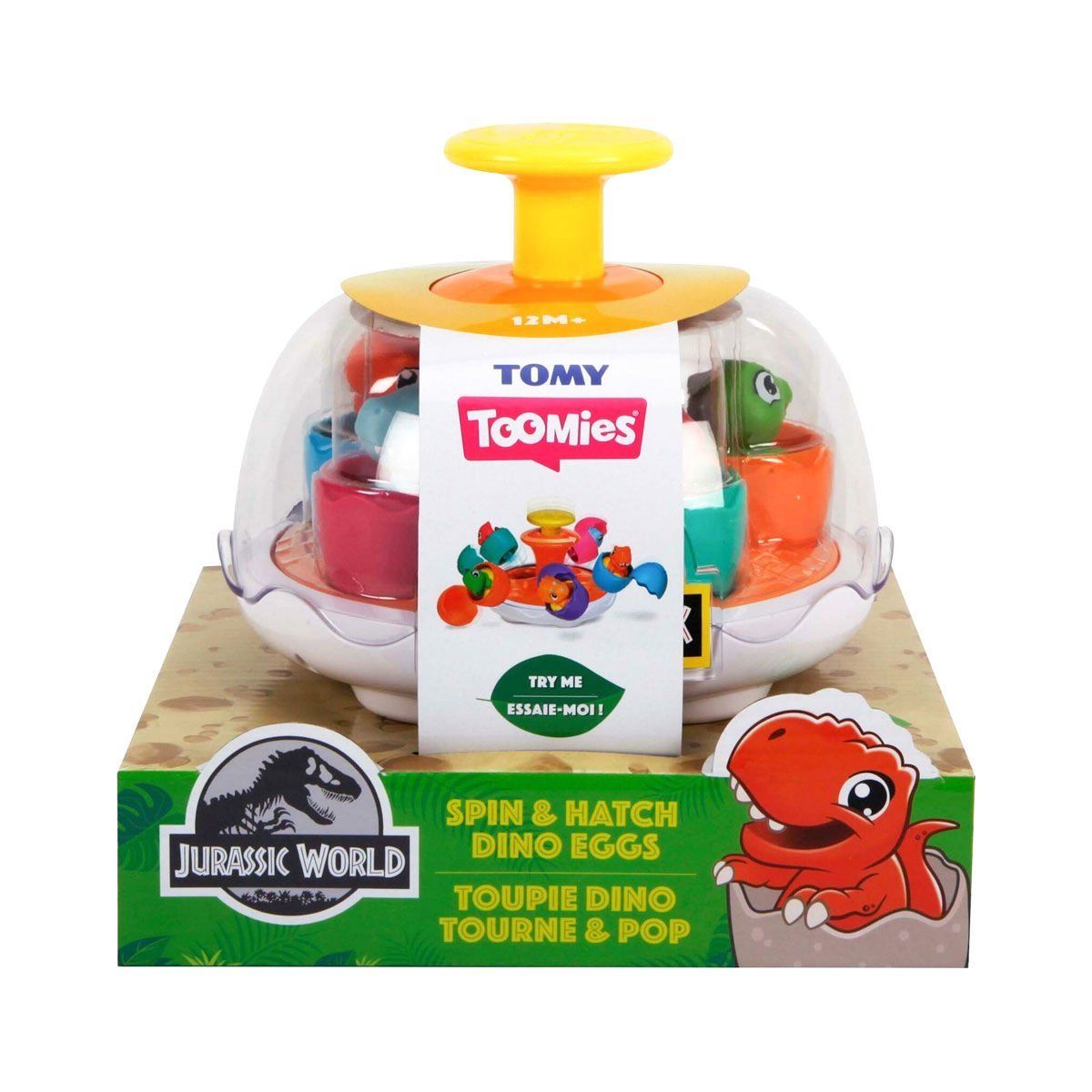 Tomy-Jurassic World Dönen Dino Yumurtalar Toomies +12 Ay-Bebek Oyuncakları-1-Milagron.com