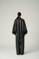 Vuu-Deri Bol Paça Pantolon-Deri Pantolon-2-Milagron.com